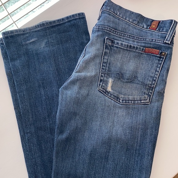 7 for all mankind bootcut jeans - Picture 3 of 3